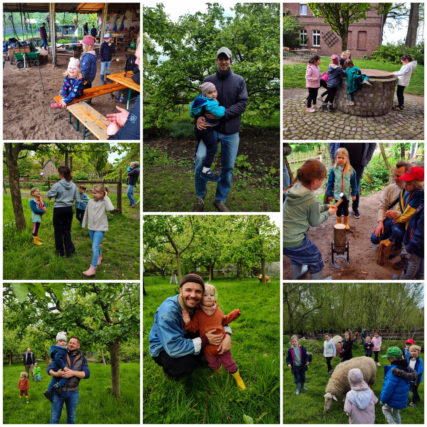 Väter & Kind Ausflug zum Hof Wessels